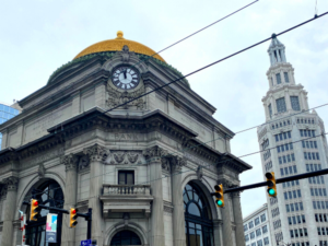 Gold Dome and Electric Tower