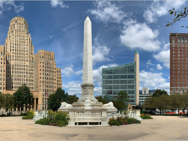 Niagara Square and the McKinley Monument